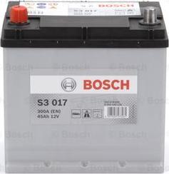 BOSCH 0 092 S30 170 - Стартерная аккумуляторная батарея, АКБ avtokuzovplus.com.ua