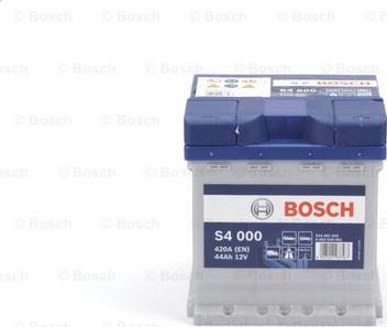BOSCH 0 092 S40 001 - Стартерная аккумуляторная батарея, АКБ avtokuzovplus.com.ua