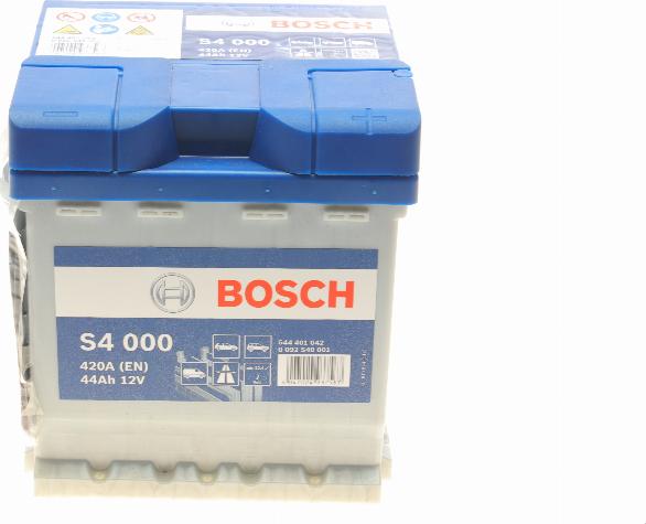 BOSCH 0 092 S40 001 - Стартерная аккумуляторная батарея, АКБ avtokuzovplus.com.ua