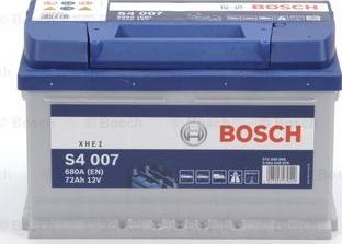 BOSCH 0 092 S40 070 - Стартерная аккумуляторная батарея, АКБ autodnr.net