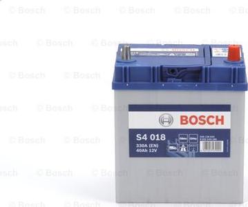 BOSCH 0 092 S40 180 - Стартерна акумуляторна батарея, АКБ autocars.com.ua