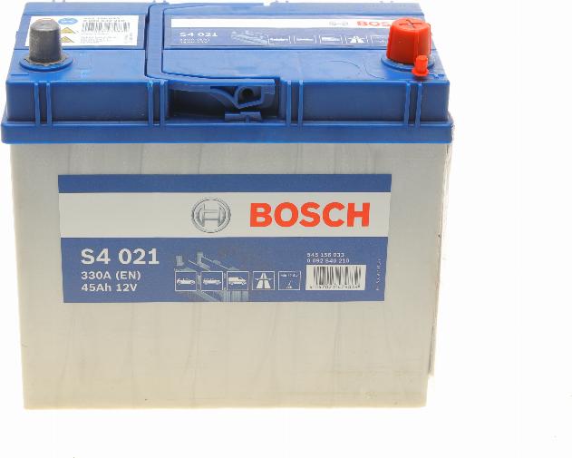 BOSCH 0 092 S40 210 - Стартерна акумуляторна батарея, АКБ autocars.com.ua