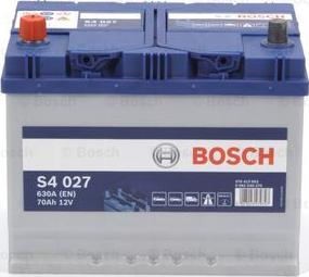 BOSCH 0 092 S40 270 - Стартерна акумуляторна батарея, АКБ autocars.com.ua