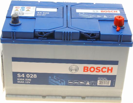 BOSCH 0 092 S40 280 - Стартерная аккумуляторная батарея, АКБ avtokuzovplus.com.ua