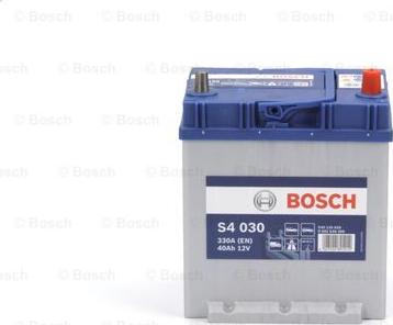BOSCH 0 092 S40 300 - Стартерна акумуляторна батарея, АКБ autocars.com.ua