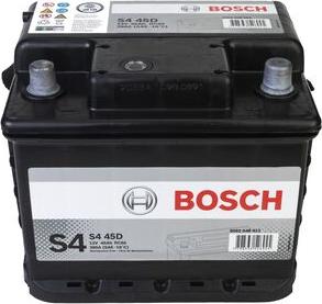 BOSCH 0 092 S48 412 - Стартерная аккумуляторная батарея, АКБ avtokuzovplus.com.ua