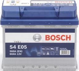 BOSCH 0 092 S4E 050 - Стартерная аккумуляторная батарея, АКБ autodnr.net