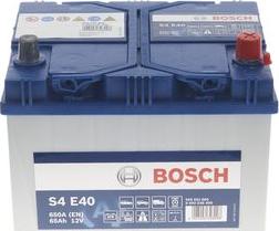 BOSCH 0 092 S4E 400 - Стартерная аккумуляторная батарея, АКБ autodnr.net