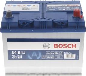 BOSCH 0 092 S4E 410 - Стартерная аккумуляторная батарея, АКБ autodnr.net
