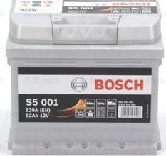 BOSCH 0 092 S50 010 - Стартерна акумуляторна батарея, АКБ autocars.com.ua