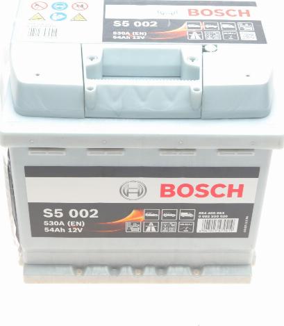 BOSCH 0 092 S50 020 - Стартерная аккумуляторная батарея, АКБ avtokuzovplus.com.ua