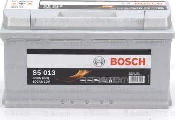 BOSCH 0 092 S50 130 - Стартерная аккумуляторная батарея, АКБ autodnr.net