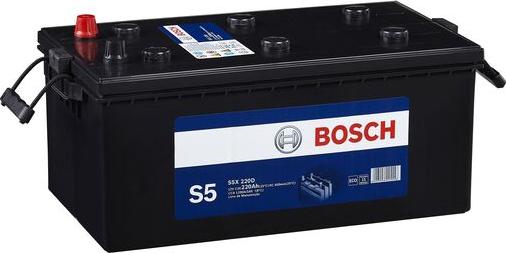 BOSCH 0 092 S58 638 - Стартерна акумуляторна батарея, АКБ autocars.com.ua