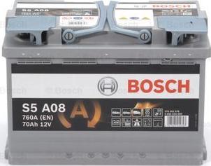 BOSCH 0 092 S5A 080 - Стартерная аккумуляторная батарея, АКБ avtokuzovplus.com.ua