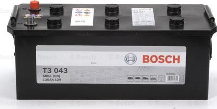 BOSCH 0 092 T30 430 - Стартерна акумуляторна батарея, АКБ autocars.com.ua