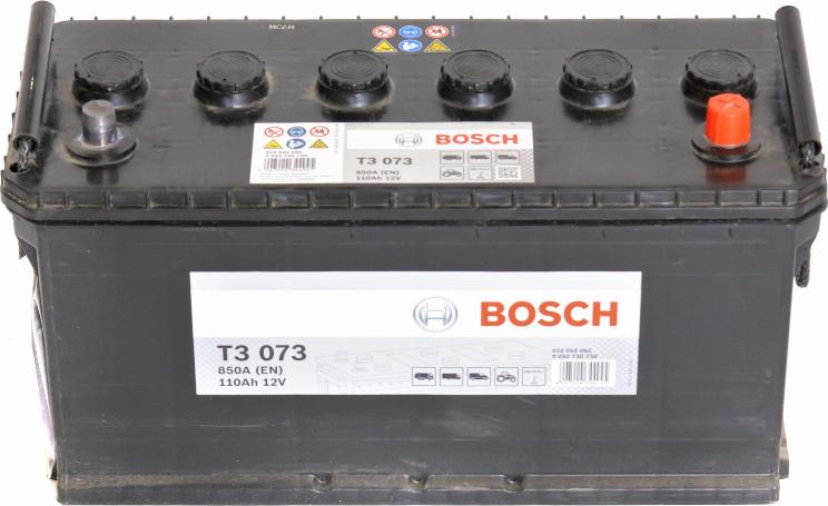 BOSCH 0 092 T30 730 - Стартерная аккумуляторная батарея, АКБ avtokuzovplus.com.ua