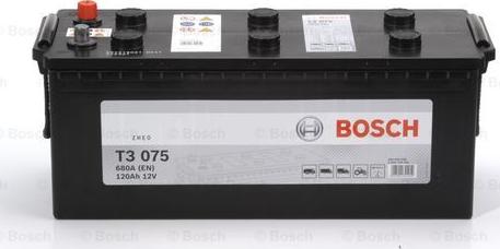 BOSCH 0 092 T30 750 - Стартерна акумуляторна батарея, АКБ autocars.com.ua