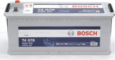 BOSCH 0 092 T40 780 - Стартерная аккумуляторная батарея, АКБ avtokuzovplus.com.ua