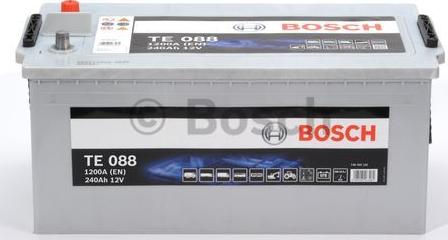 BOSCH 0 092 TE0 888 - Стартерна акумуляторна батарея, АКБ autocars.com.ua