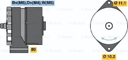 BOSCH 0 120 488 269 - Генератор autocars.com.ua