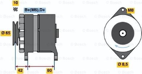 BOSCH 0 120 488 301 - Генератор autodnr.net