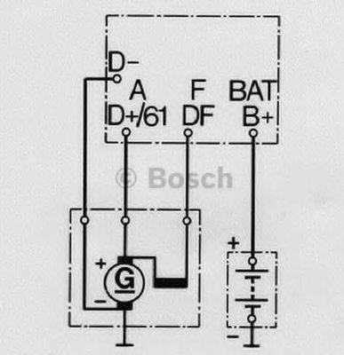 BOSCH 0 190 215 003 - Регулятор напруги генератора autocars.com.ua