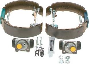 BOSCH 0 204 114 012 - Комплект гальм, барабанний механізм autocars.com.ua