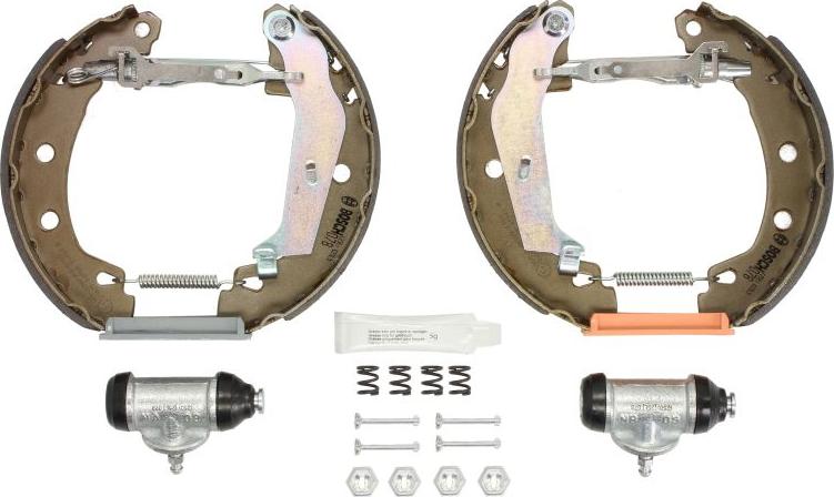 BOSCH 0 204 114 154 - Комплект гальм, барабанний механізм autocars.com.ua
