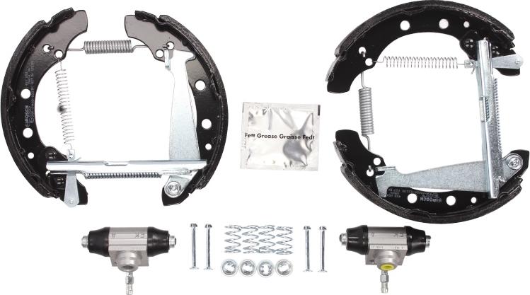 BOSCH 0 204 114 546 - Комплект гальм, барабанний механізм autocars.com.ua