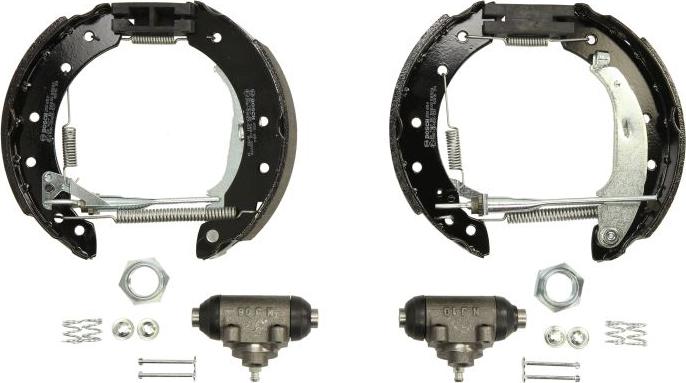 BOSCH 0 204 114 554 - Комплект гальм, барабанний механізм autocars.com.ua