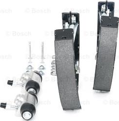 BOSCH 0 204 114 590 - Комплект гальм, барабанний механізм autocars.com.ua