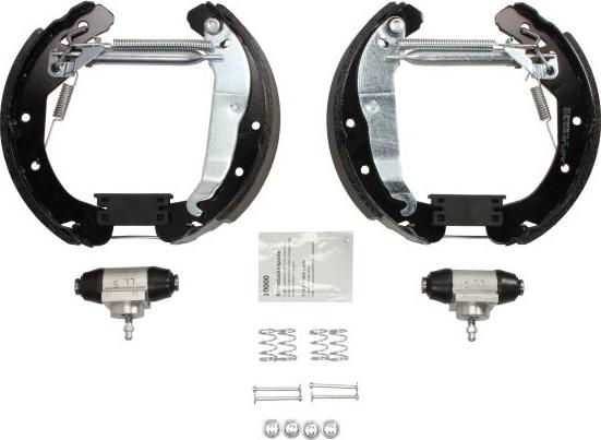 BOSCH 0 204 114 642 - Комплект гальм, барабанний механізм autocars.com.ua