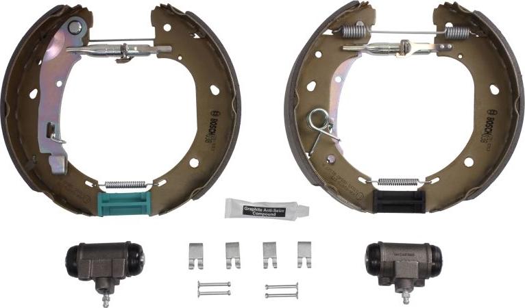 BOSCH 0 204 114 646 - Комплект гальм, барабанний механізм autocars.com.ua