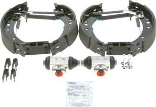 BOSCH 0 204 114 665 - Комплект гальм, барабанний механізм autocars.com.ua