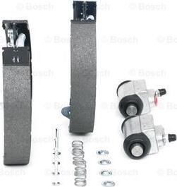 BOSCH 0 204 114 672 - Комплект гальм, барабанний механізм autocars.com.ua