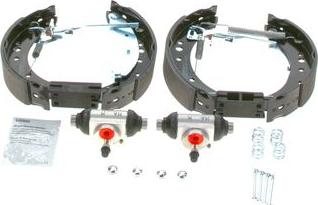 BOSCH 0 204 114 675 - Комплект гальм, барабанний механізм autocars.com.ua