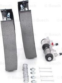 BOSCH 0 204 114 684 - Комплект тормозных колодок, барабанные autodnr.net