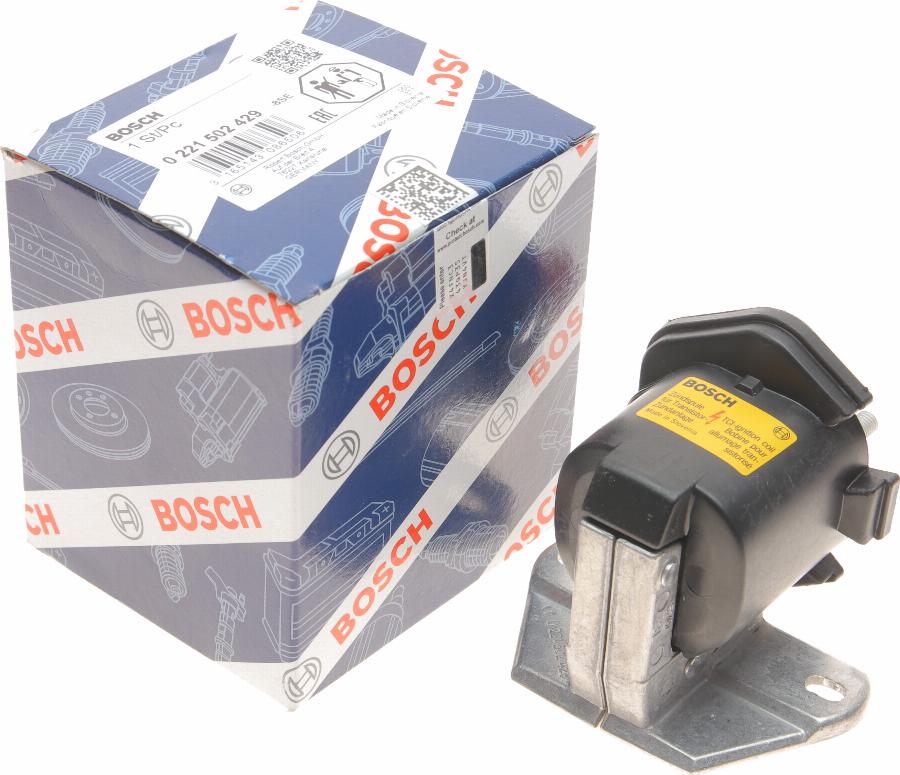 BOSCH 0 221 502 429 - Катушка зажигания avtokuzovplus.com.ua