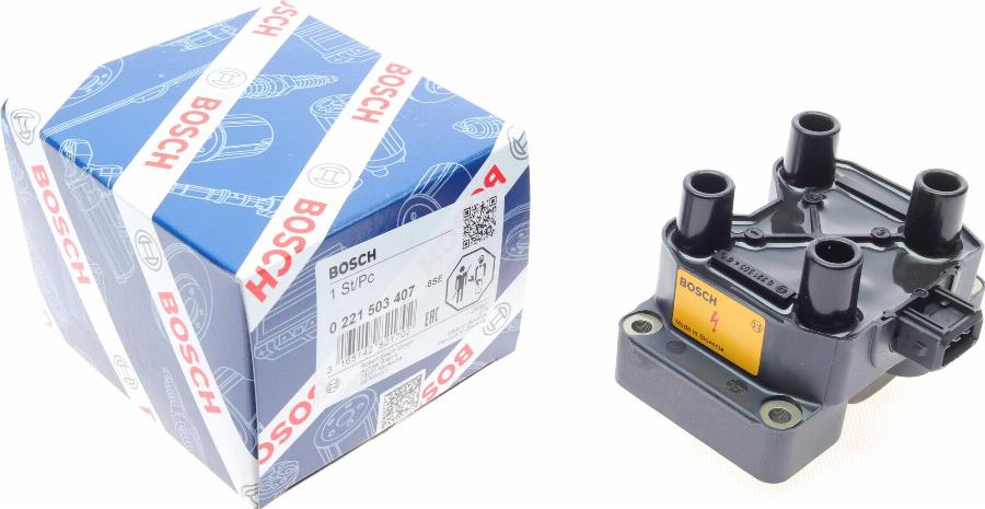 BOSCH 0 221 503 407 - Катушка зажигания avtokuzovplus.com.ua