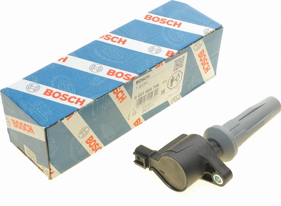 BOSCH 0 221 504 706 - Катушка зажигания avtokuzovplus.com.ua