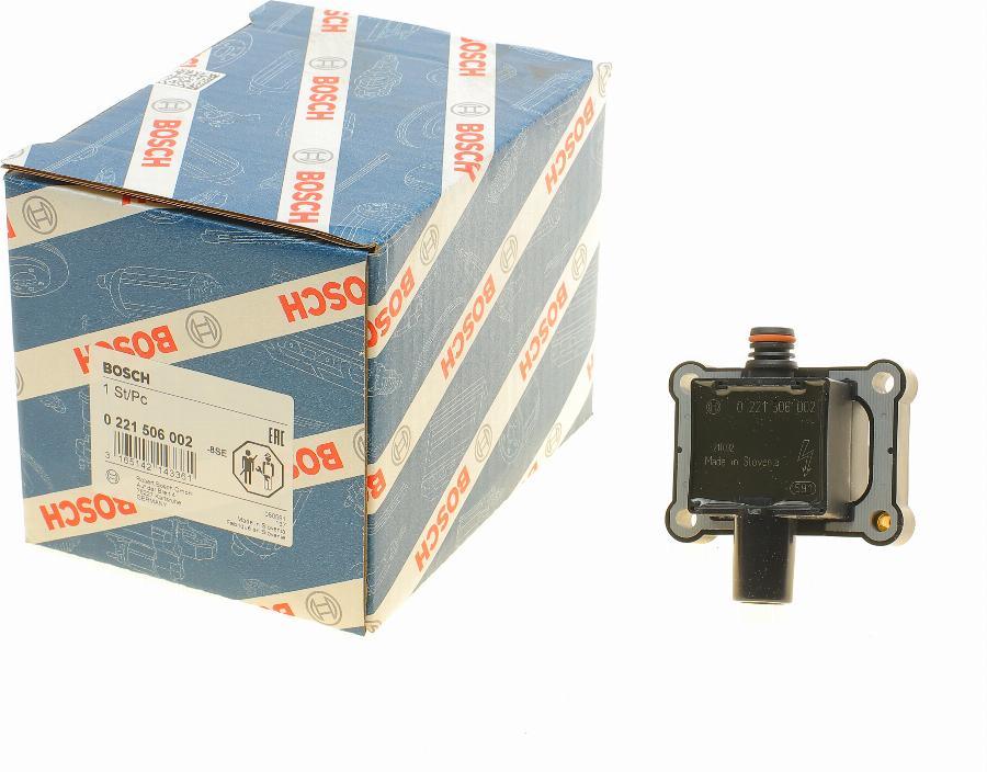 BOSCH 0 221 506 002 - Катушка зажигания avtokuzovplus.com.ua