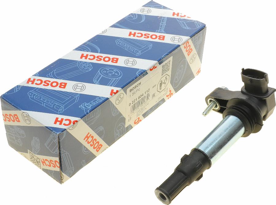 BOSCH 0 221 604 112 - Катушка зажигания avtokuzovplus.com.ua