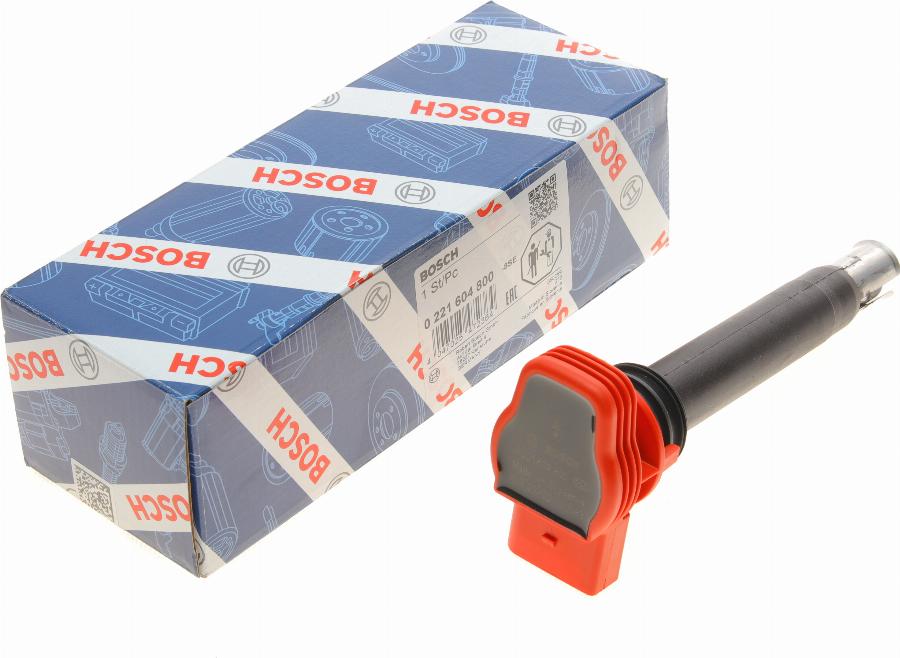 BOSCH 0 221 604 800 - Катушка зажигания avtokuzovplus.com.ua