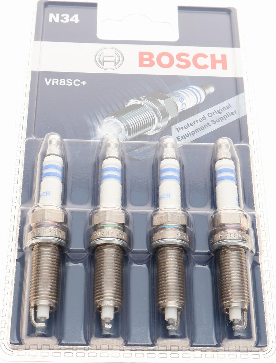 BOSCH 0 242 129 800 - Свічка запалювання autocars.com.ua