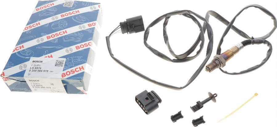 BOSCH 0 258 006 978 - Лямбда-зонд autocars.com.ua