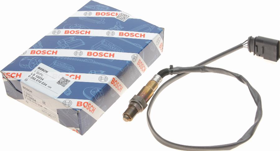 BOSCH 0 258 010 034 - Лямбда-зонд autocars.com.ua