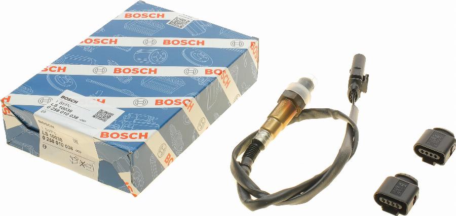 BOSCH 0 258 010 038 - Лямбда-зонд autocars.com.ua