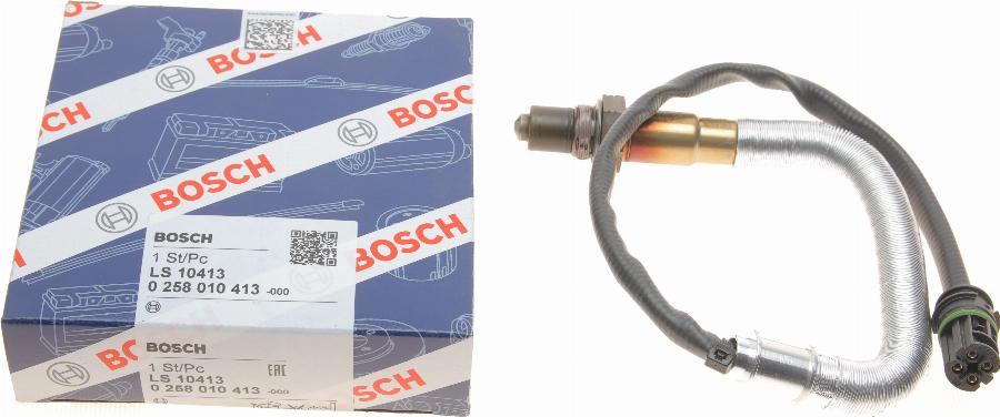 BOSCH 0 258 010 413 - Лямбда-зонд autocars.com.ua