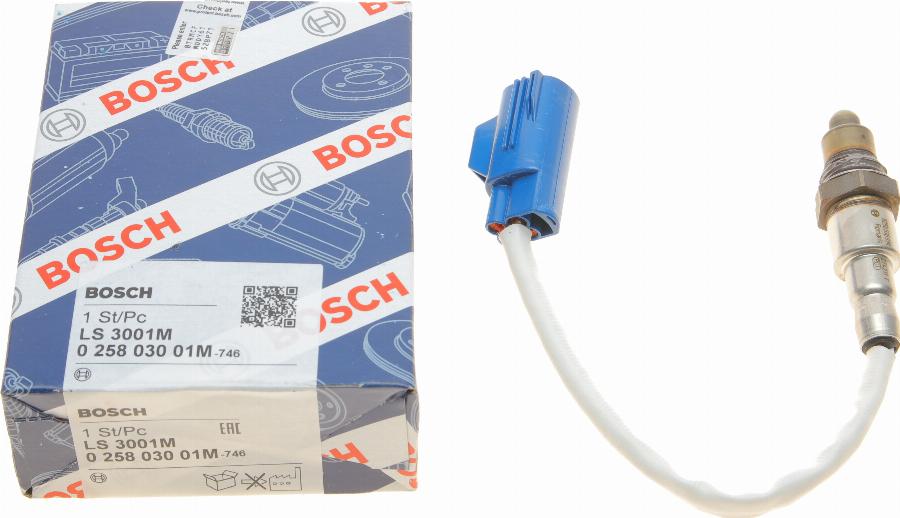 BOSCH 025803001M - Лямбда-зонд autocars.com.ua