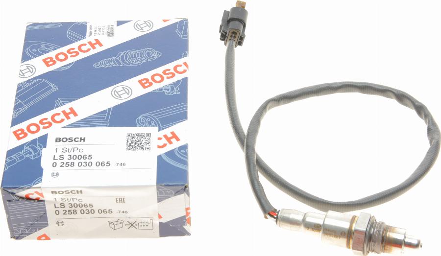 BOSCH 0 258 030 065 - Лямбда-зонд, датчик кислорода avtokuzovplus.com.ua